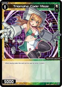 Triomphe, Code: Maze - Standup Diva - WIXOSS card