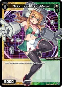 Triomphe, Code: Maze (Parallel Foil) - Standup Diva - WIXOSS card