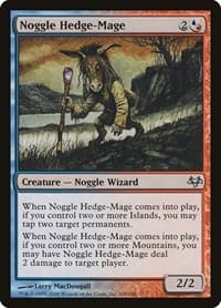 Noggle Hedge-Mage - Eventide - Magic: The Gathering card