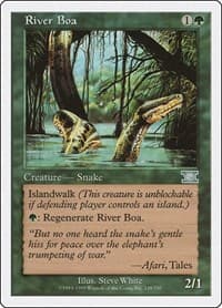 River Boa - Classic Sixth Edition - Magic: The Gathering card