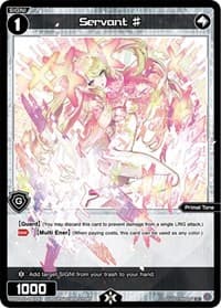Servant # - Standup Diva - WIXOSS card