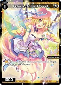 Aglaea, Blessed Angel (Parallel Foil) - Standup Diva - WIXOSS card