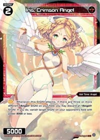 Iris, Crimson Angel (Parallel Foil) - Standup Diva - WIXOSS card