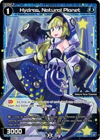 Hydras, Natural Planet (Parallel Foil) - Standup Diva - WIXOSS card