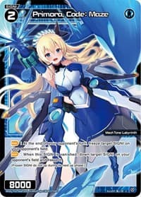 Primora, Code: Maze (Parallel Foil) - Standup Diva - WIXOSS card