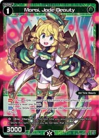 Marai, Jade Beauty (Parallel Foil) - Standup Diva - WIXOSS card