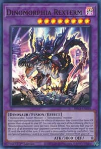 Dinomorphia Rexterm - Dimension Force - YuGiOh card