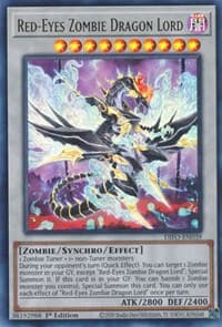 Red-Eyes Zombie Dragon Lord - Dimension Force - YuGiOh card