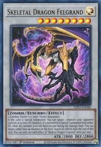 Skeletal Dragon Felgrand - Dimension Force - YuGiOh card