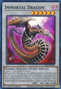 Immortal Dragon - Dimension Force - YuGiOh card