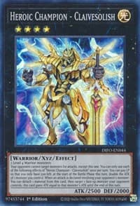 Heroic Champion - Claivesolish - Dimension Force - YuGiOh card