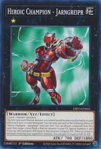 Heroic Champion - Jarngreipr - Dimension Force - YuGiOh card