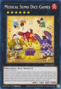 Musical Sumo Dice Games - Dimension Force - YuGiOh card