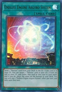 Endless Engine Argyro System - Dimension Force - YuGiOh card