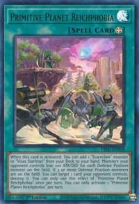 Primitive Planet Reichphobia - Dimension Force - YuGiOh card