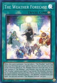 The Weather Forecast - Dimension Force - YuGiOh card