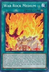 War Rock Medium - Dimension Force - YuGiOh card