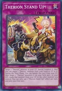 Therion Stand Up! - Dimension Force - YuGiOh card