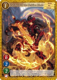 Zarsheed of the Hellfire Blade - Become the Hero! - Gate Ruler card