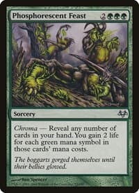 Phosphorescent Feast - Eventide - Magic: The Gathering card