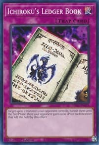 Ichiroku's Ledger Book - Dimension Force - YuGiOh card