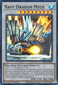 Navy Dragon Mech - Dimension Force - YuGiOh card