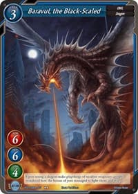 Baravul, the Black-Scaled - Become the Hero! - Gate Ruler card