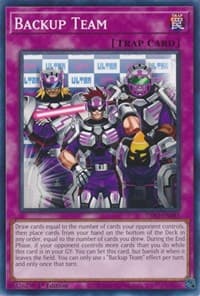 Backup Team - Dimension Force - YuGiOh card