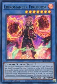 Libromancer Fireburst - Dimension Force - YuGiOh card