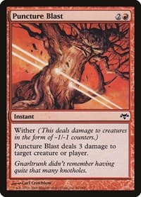 Puncture Blast - Eventide - Magic: The Gathering card