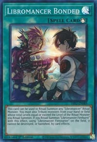 Libromancer Bonded - Dimension Force - YuGiOh card