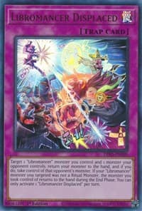 Libromancer Displaced - Dimension Force - YuGiOh card