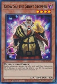 Chow Sai the Ghost Stopper - Dimension Force - YuGiOh card