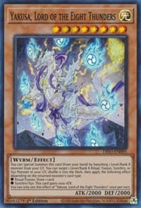 Yakusa, Lord of the Eight Thunders - Dimension Force - YuGiOh card
