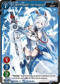 A7 "White Rabbit" the Vanguard - Become the Hero! - Gate Ruler card