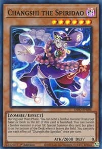 Changshi the Spiridao - Dimension Force - YuGiOh card
