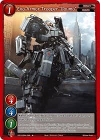 Exo-Armor Trooper "Gouma" - Become the Hero! - Gate Ruler card