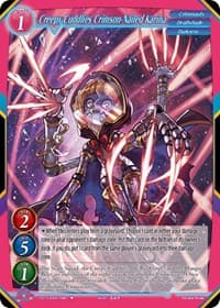 Creepy Cuddlies Crimson-Nailed Karina - Become the Hero! - Gate Ruler card