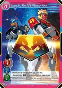Danger Boyz Monk-E & K-9 Mercenary Force - Become the Hero! - Gate Ruler card