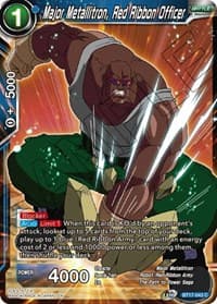 Major Metallitron, Red Ribbon Officer - Ultimate Squad - Dragon Ball Super: Masters card