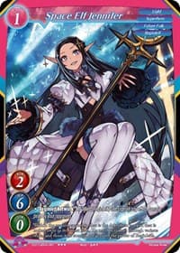 Space Elf Jennifer - Become the Hero! - Gate Ruler card