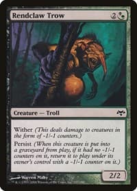 Rendclaw Trow - Eventide - Magic: The Gathering card