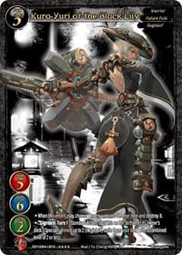 Kuro-Yuri of the Black Lily (Uber Rare) - Become the Hero! - Gate Ruler card