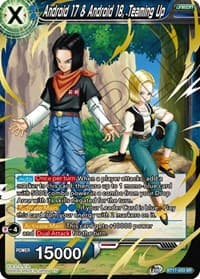 Android 17 & Android 18, Teaming Up - Ultimate Squad - Dragon Ball Super: Masters card