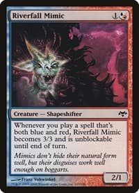 Riverfall Mimic - Eventide - Magic: The Gathering card