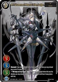 A7 "Queen of Hearts" the Judge (Uber Rare) - Become the Hero! - Gate Ruler card