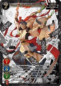 Koumei Kigaki, Esteemed Hexomancer (Uber Rare) - Become the Hero! - Gate Ruler card