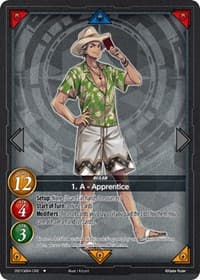 1. A - Apprentice (CR2) - Become the Hero! - Gate Ruler card