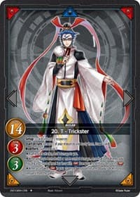 20. T - Trickster (CR8) - Become the Hero! - Gate Ruler card