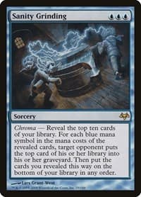 Sanity Grinding - Eventide - Magic: The Gathering card